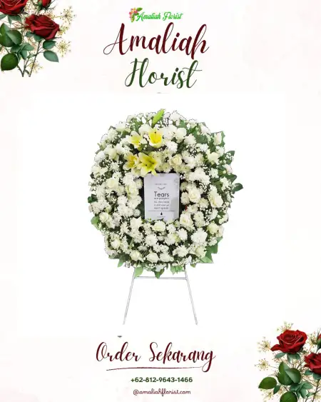 Krans Bunga Duka Tisnonegaran